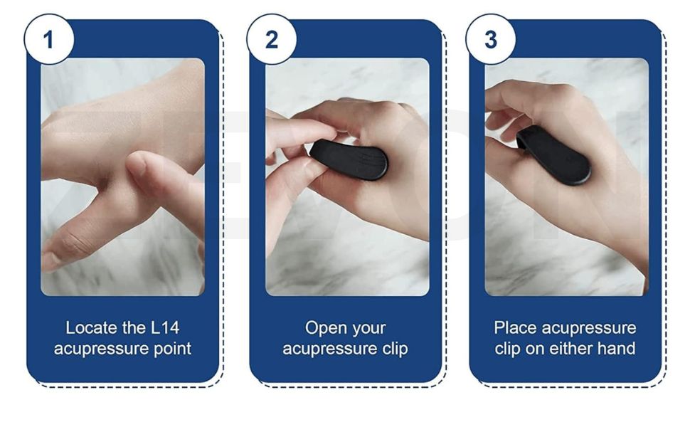 “Stay Healthy Naturally – LI4 Sugar Control Acupressure Clips (2 in 1 Pack)”